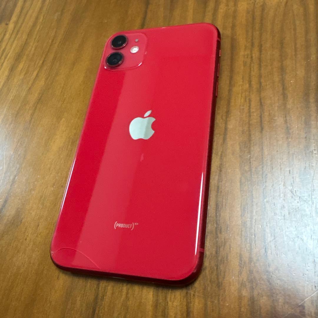 Apple iPhone 11 (PRODUCT RED) 本体　64GB