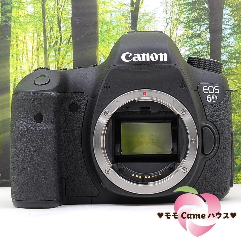 WiFi搭載☆Canon 6D ボディ☆フルサイズ入門機☆上級一眼レフカメラ