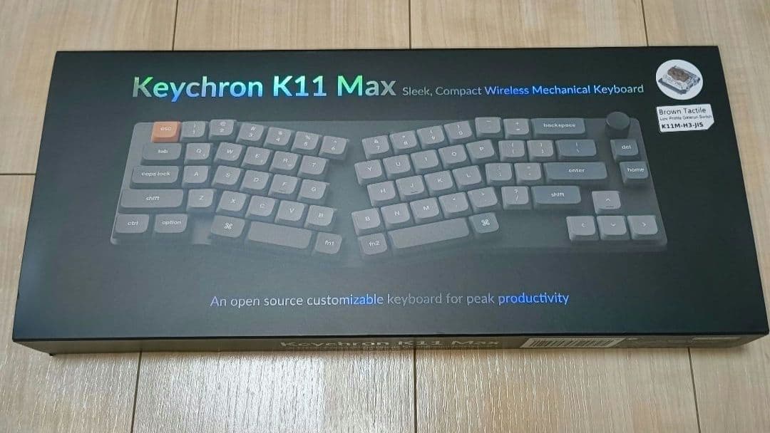 キーボード Keychron K11 Max QMK/VIA K11M-H3-JIS