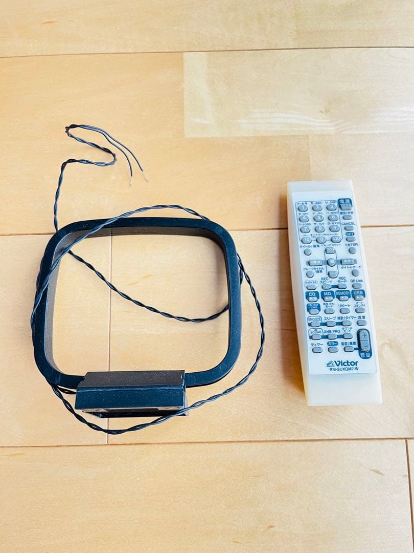 【美品】Victor UX-QM3 MD/CD/USB対応 ミニコンポ　ビクター