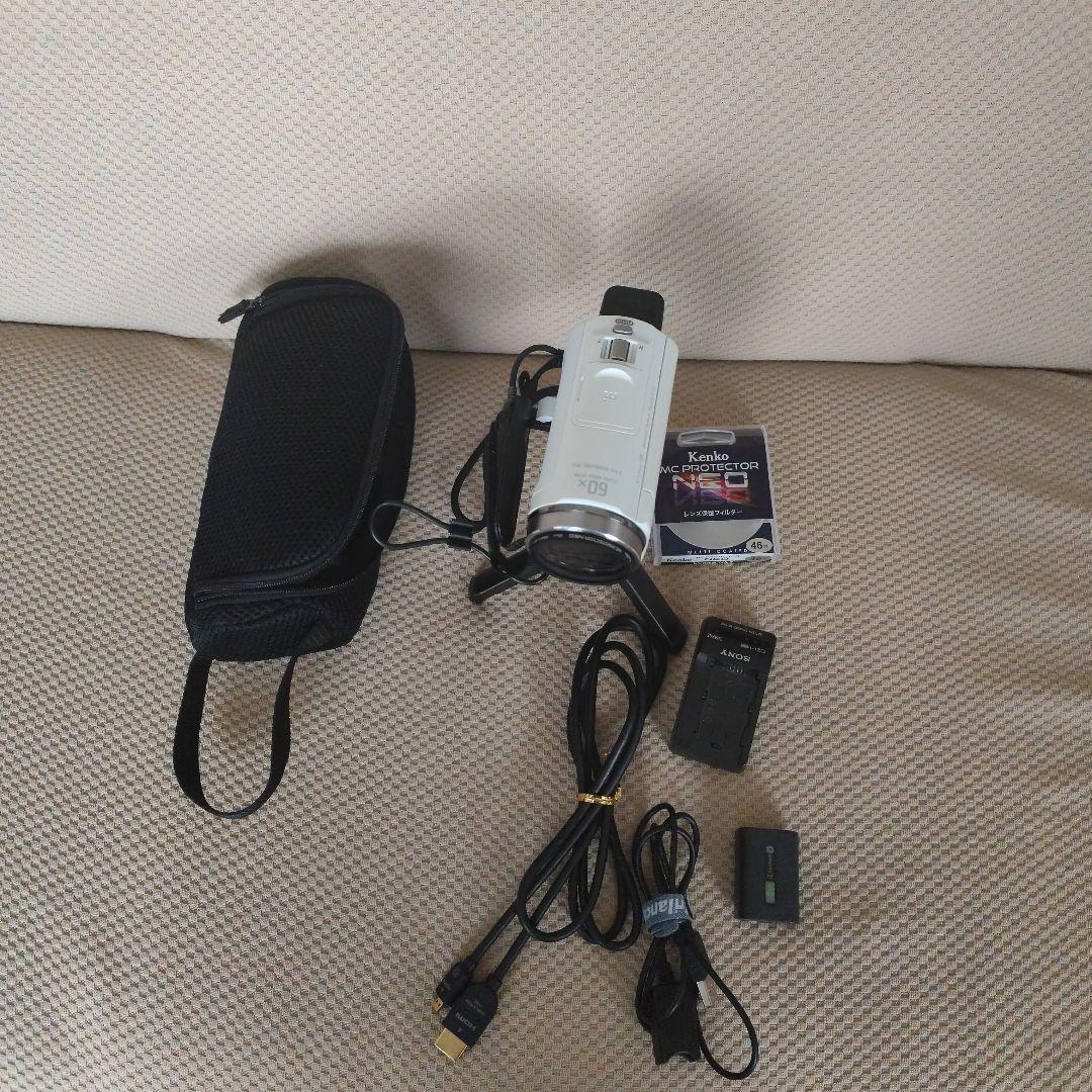 SONY HDR-CX535空間光学手ブレ補正 ＆シューティンググリップ