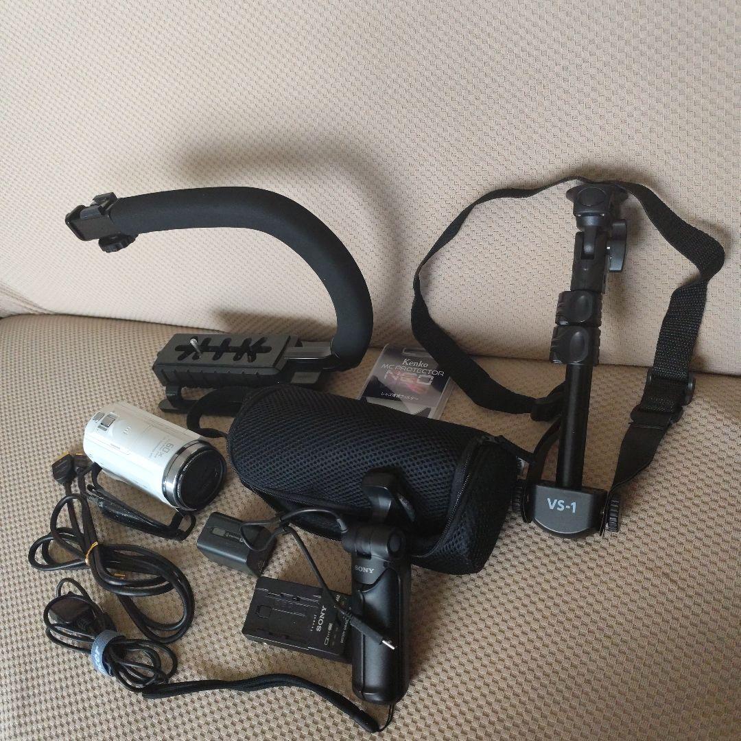 SONY HDR-CX535空間光学手ブレ補正 ＆シューティンググリップ