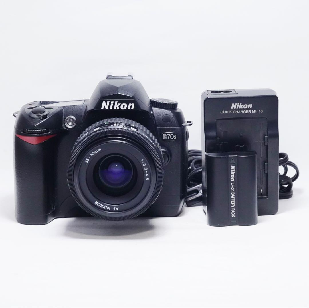 動作確認済 美品 Nikon D70s 35-70mm レンズ セット