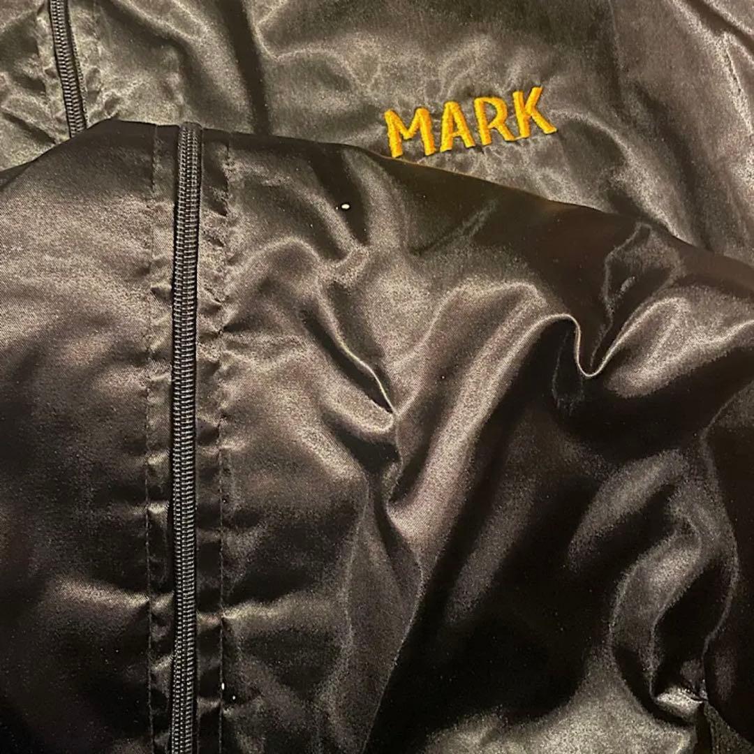 ビンテージ ツアージャケット スカル刺繍 スカジャン 米海軍 ミリタリー湾岸戦争