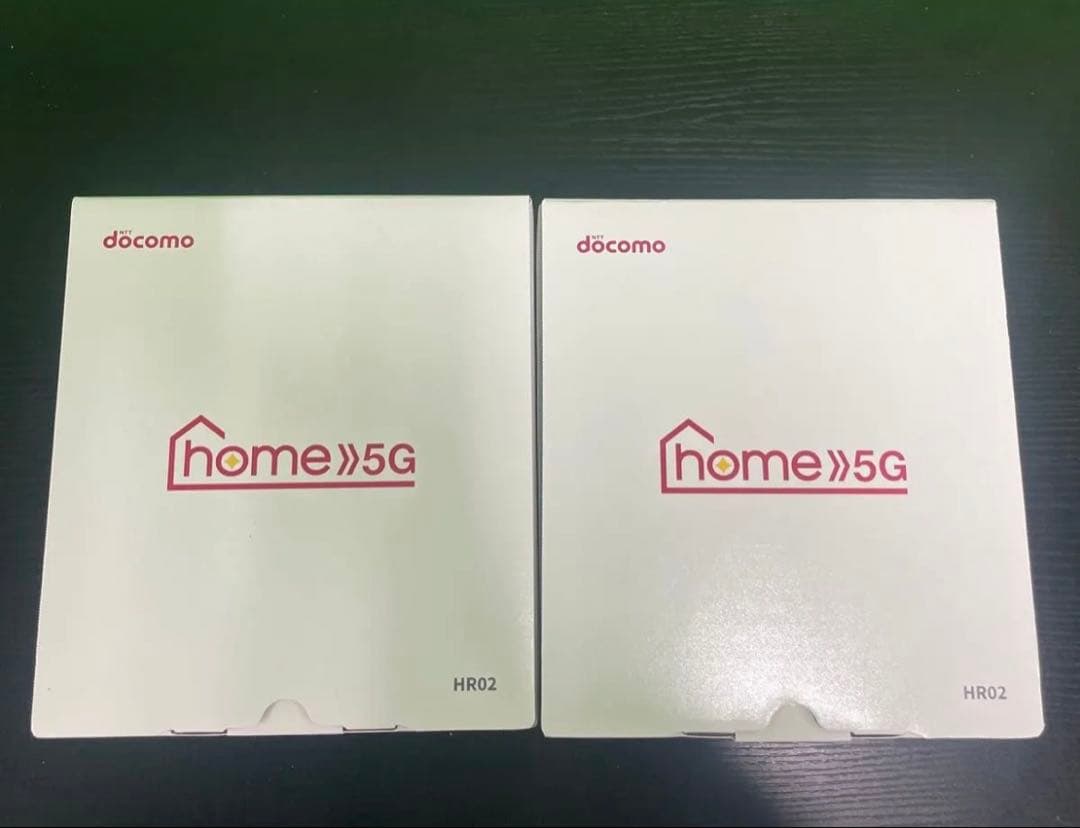 docomo 5g HR02 ダークグレー 2台セット