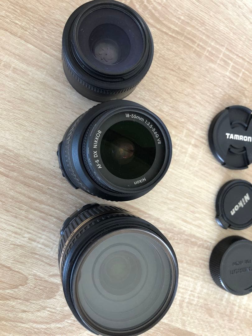 Nikon D5200 デジタル一眼レフカメラレンズ3本付き