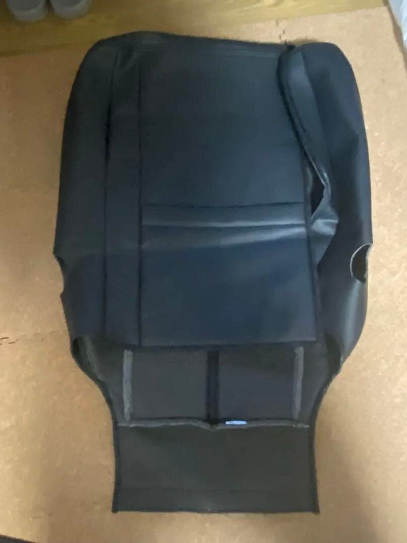 合皮シートカバー黒　アル＆ヴェルファイア20７人乗り用　ジャンク