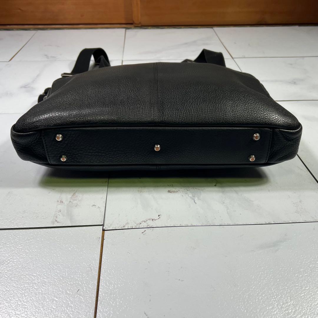 PORTER ポーター ウィズ ビジネスバッグ 2wayショルダー シボ革