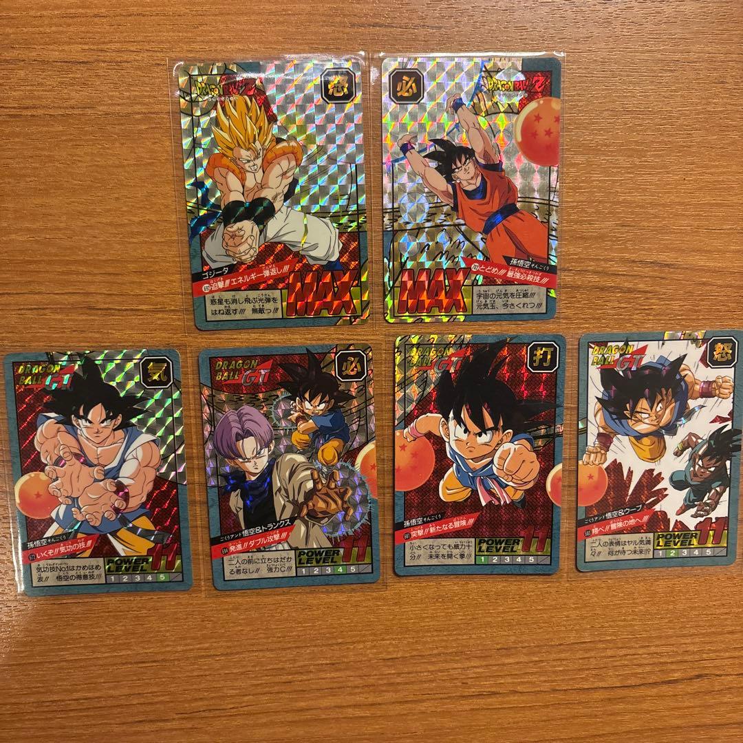 ドラゴンボールカードダス　スーパーバトル（6枚セット）