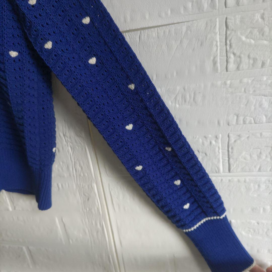 専用✨美品✨ ダブルスタンダードクロージング　ハート刺繍 Vネック カーディガン