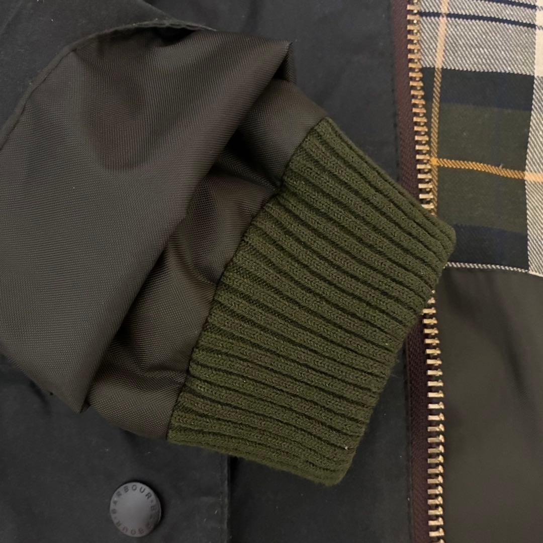 バブアー　ビデイル　ワックス　ジャケット　レギュラーフィット　セージ　38