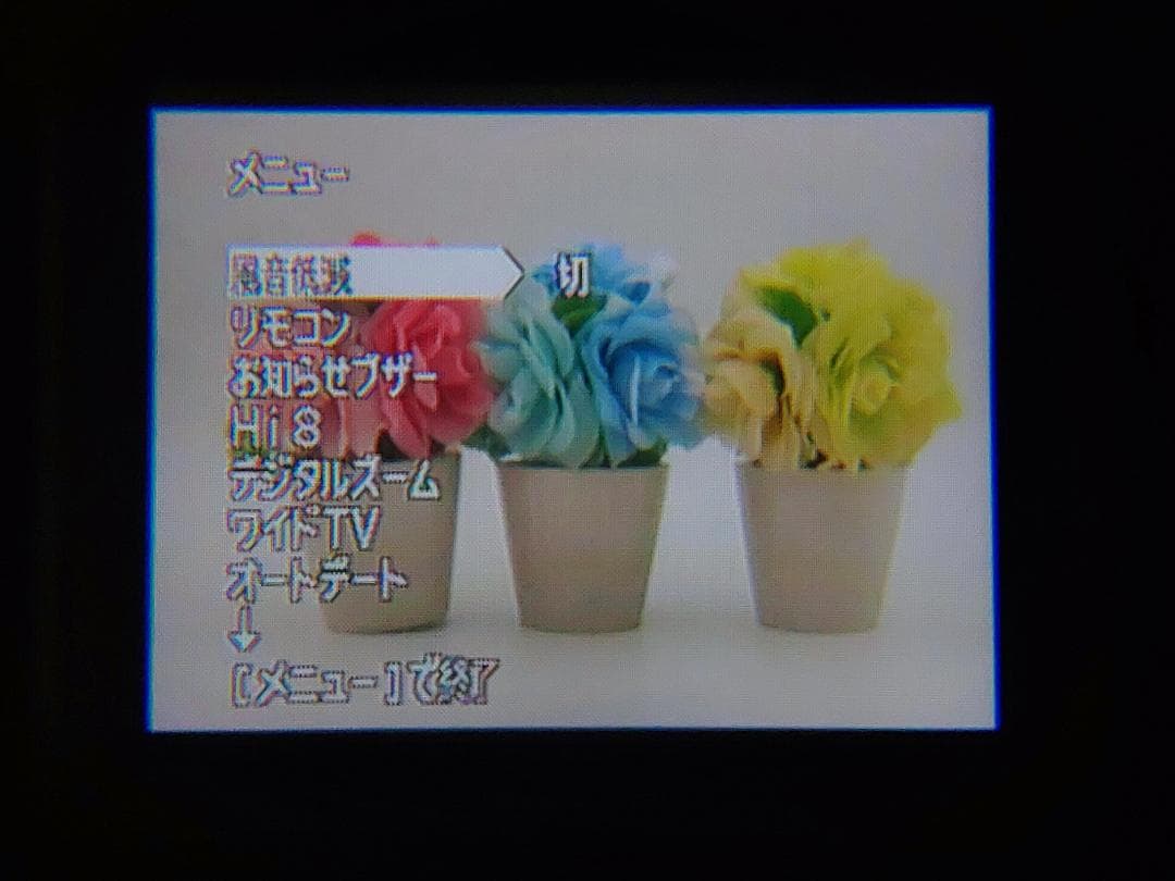 8mmテープのダビングに！ SONY ビデオカメラ CCD-TR850