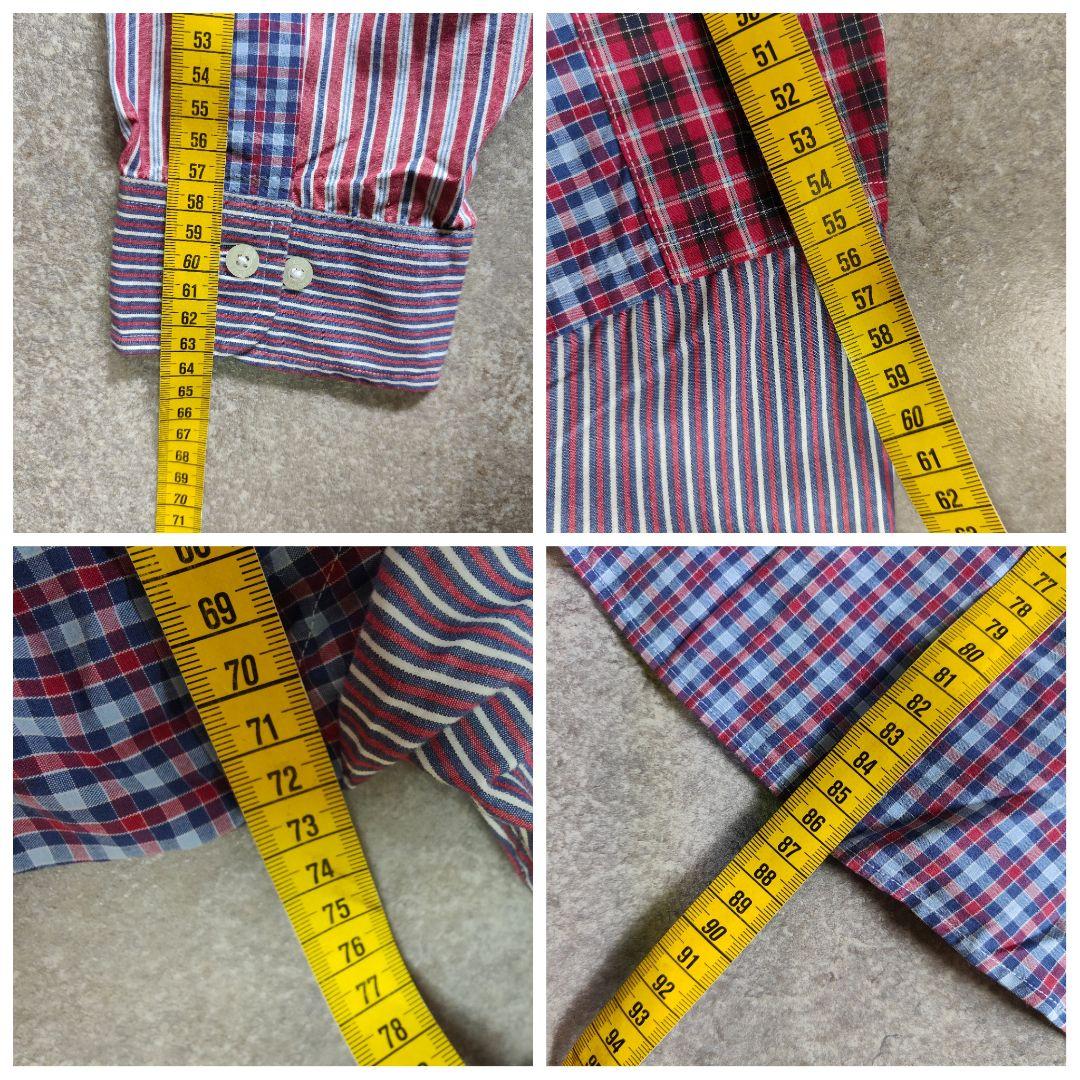 【BrooksBrothers】未使用品 B.D切替デザインシャツ