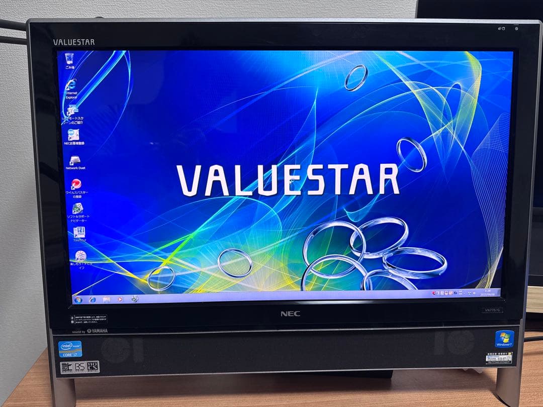 一体型パソコンNEC VALUESTAR N PC-VN770GS6B