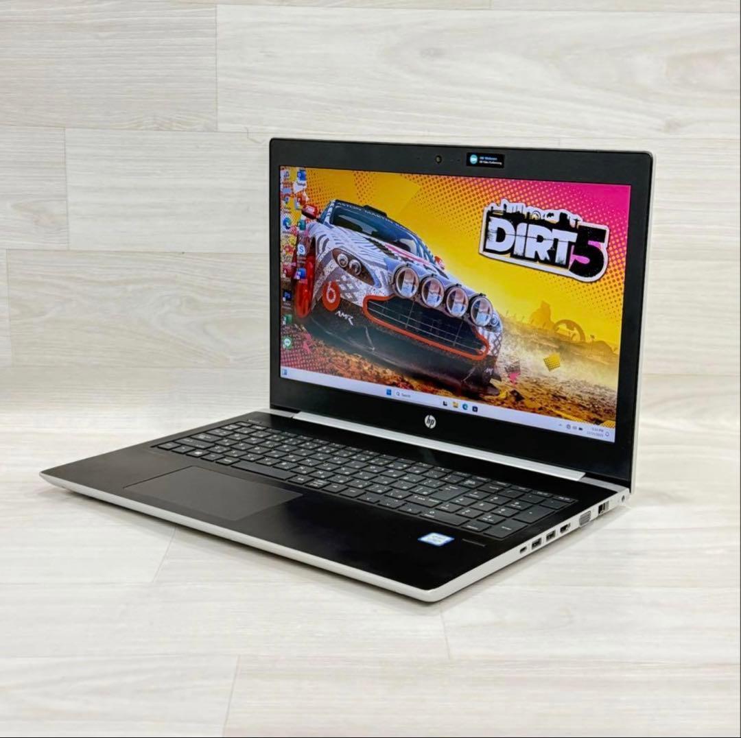 8世代HP ProBook エイチピーノート/8GB/256GB+500フルHD