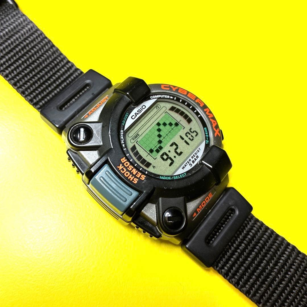 【レア】CASIO CYBER MAX 腕時計