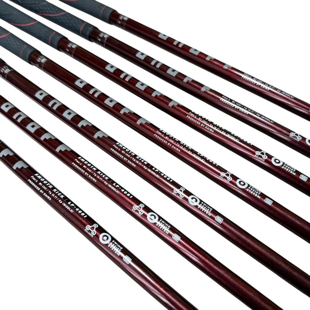 【初心者向】ONOFF レディース アイアン7本 L 右用 LP-408I