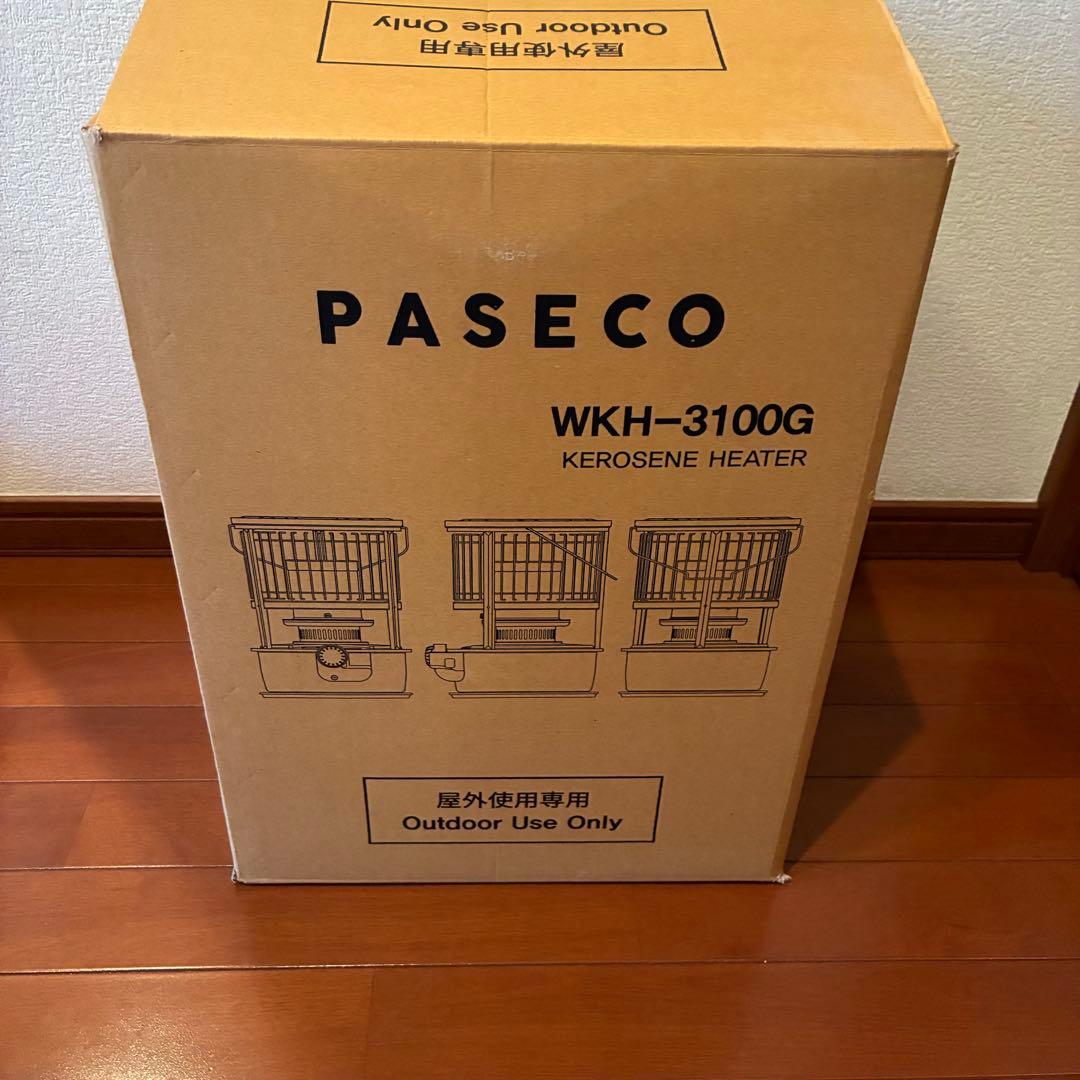 【美品】パセコ　石油ストーブ　wkh-3100g