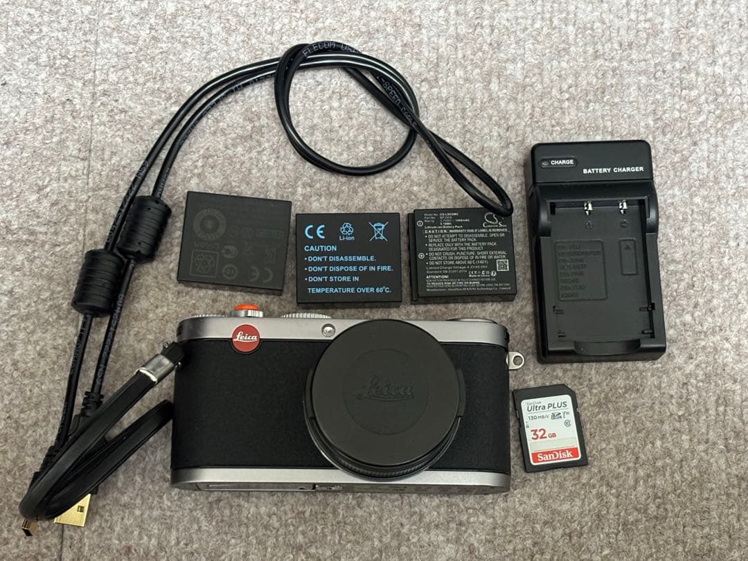 【最終値下げ】leica x1 スチールグレー