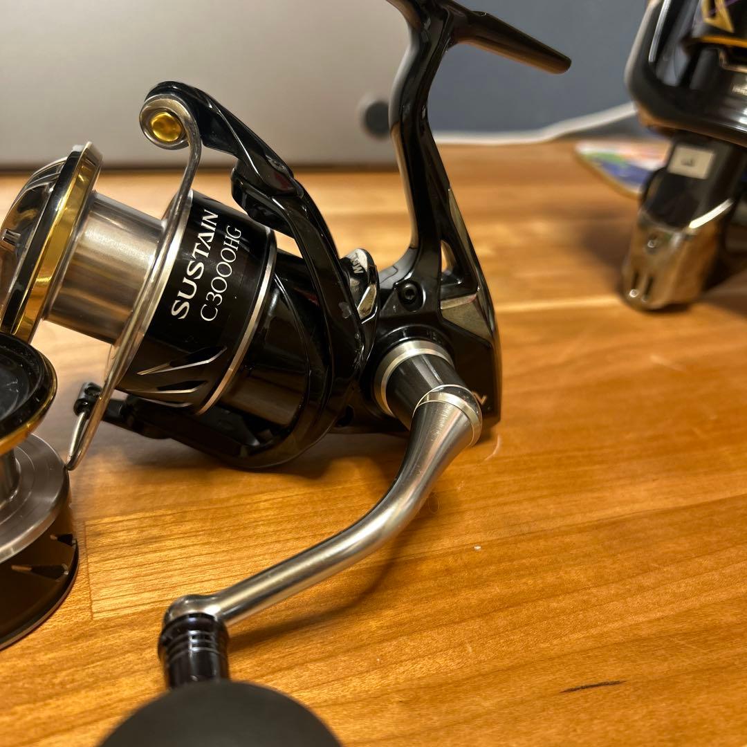 サステイン C3000HG スピニングリール　替えスプール　ステラ　ツインパワー