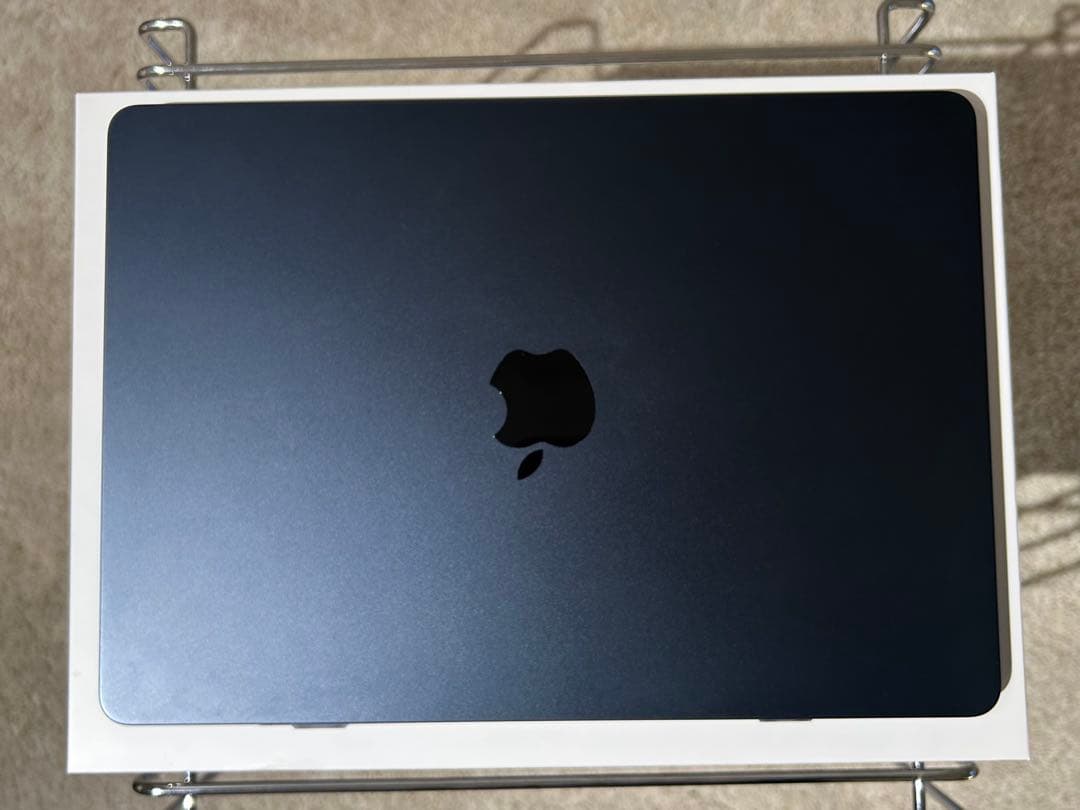 macbookair m2 13.6インチ 256GB ミッドナイト&保護ケース