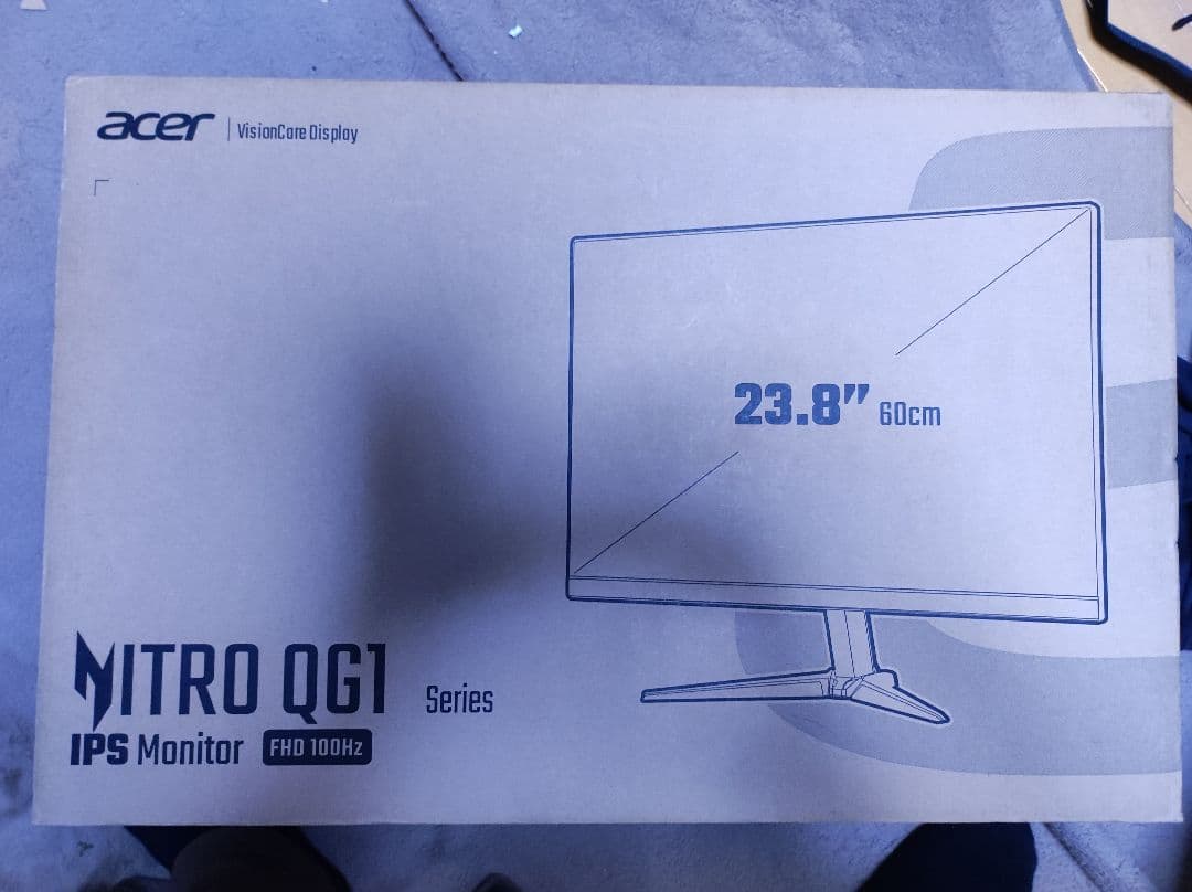 Acer ゲーミングモニター QG241YEbmiix 23.8インチ