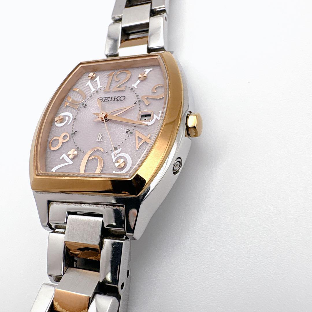 【美品】 SEIKO ルキア レディース 腕時計 1B22-0BB0
