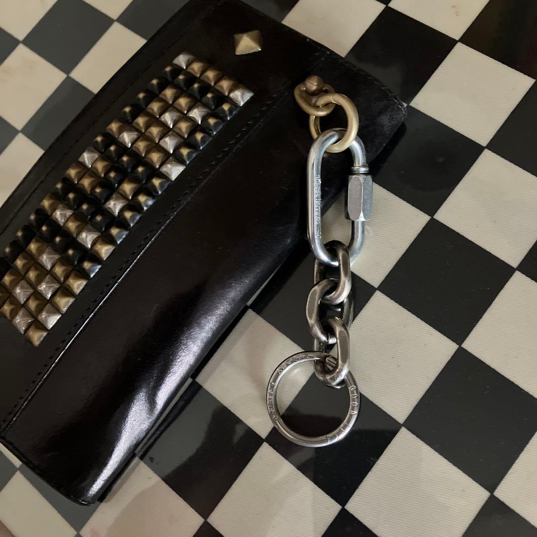 フランス製カラビナ使用　キーチェーン　新品未使用！刻印入りキーリングセット