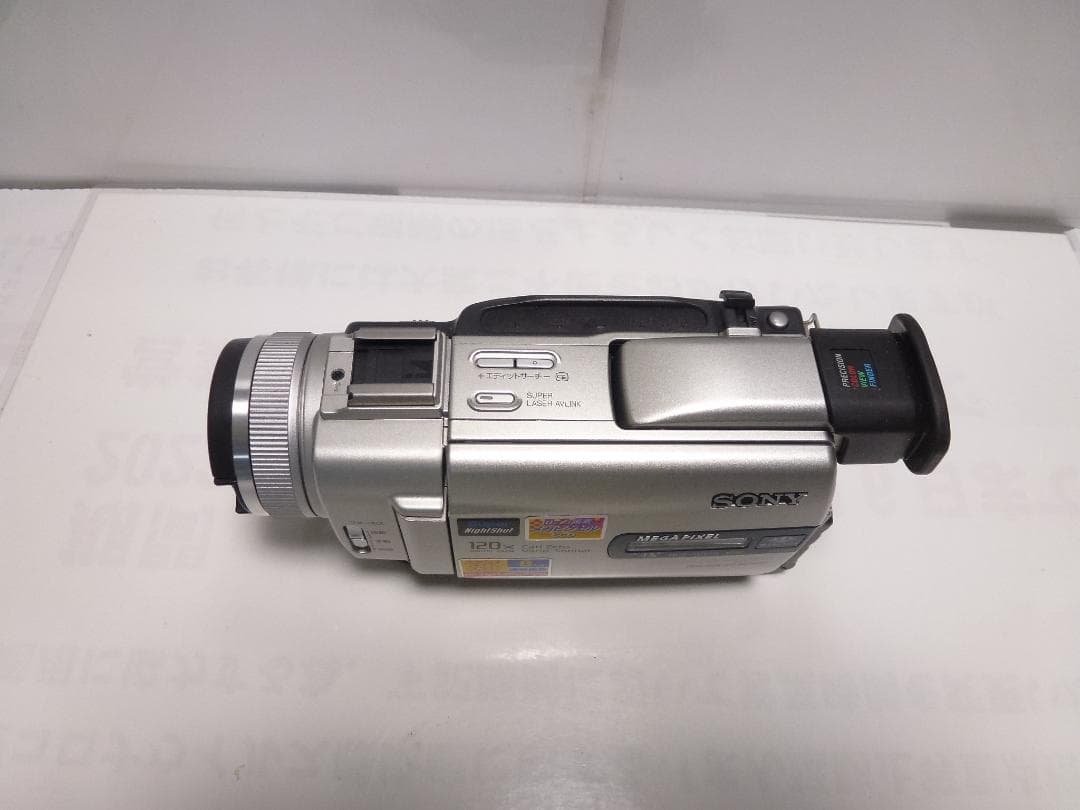訳有り動作品 Mini DV　ソニービデオカメラ　SONY DCR-TRV20