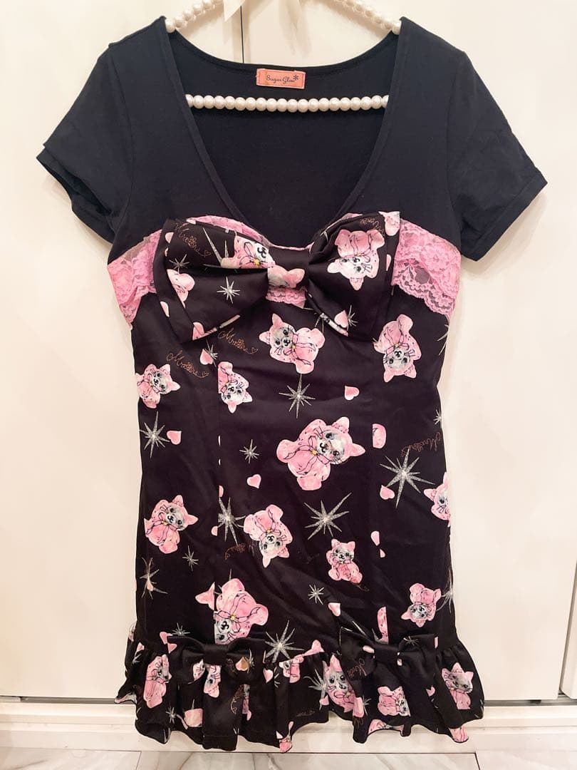 MARS Sugar Gloss うさミラちゃんリボンミニワンピ 姫系 Y2K