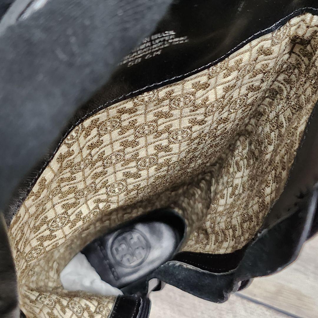 トリーバーチ ロングブーツ 本革 黒 Tory Burch おしゃれ 【美品】