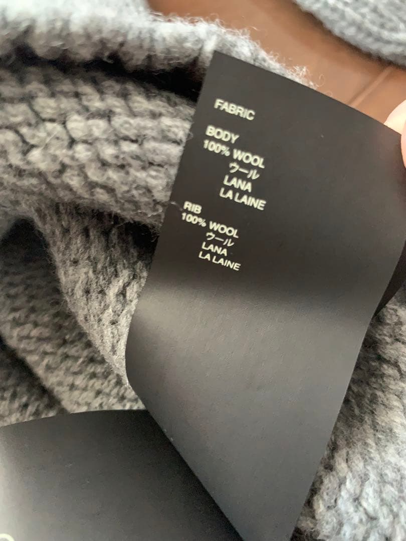 新品未使用！FEAR OF GOD オーバーサイズニット S