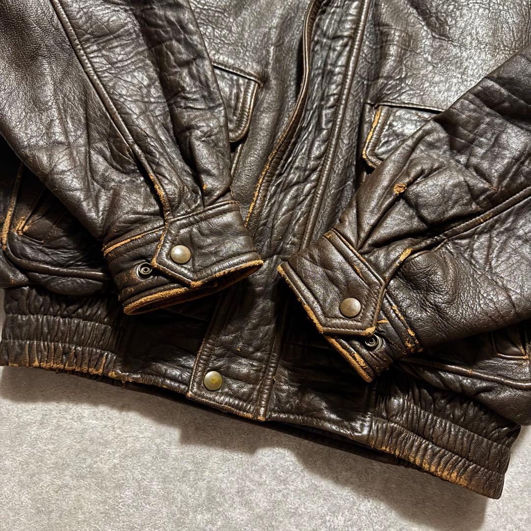 ジャケット・アウター 90s vintage leather jacket g1 a2
