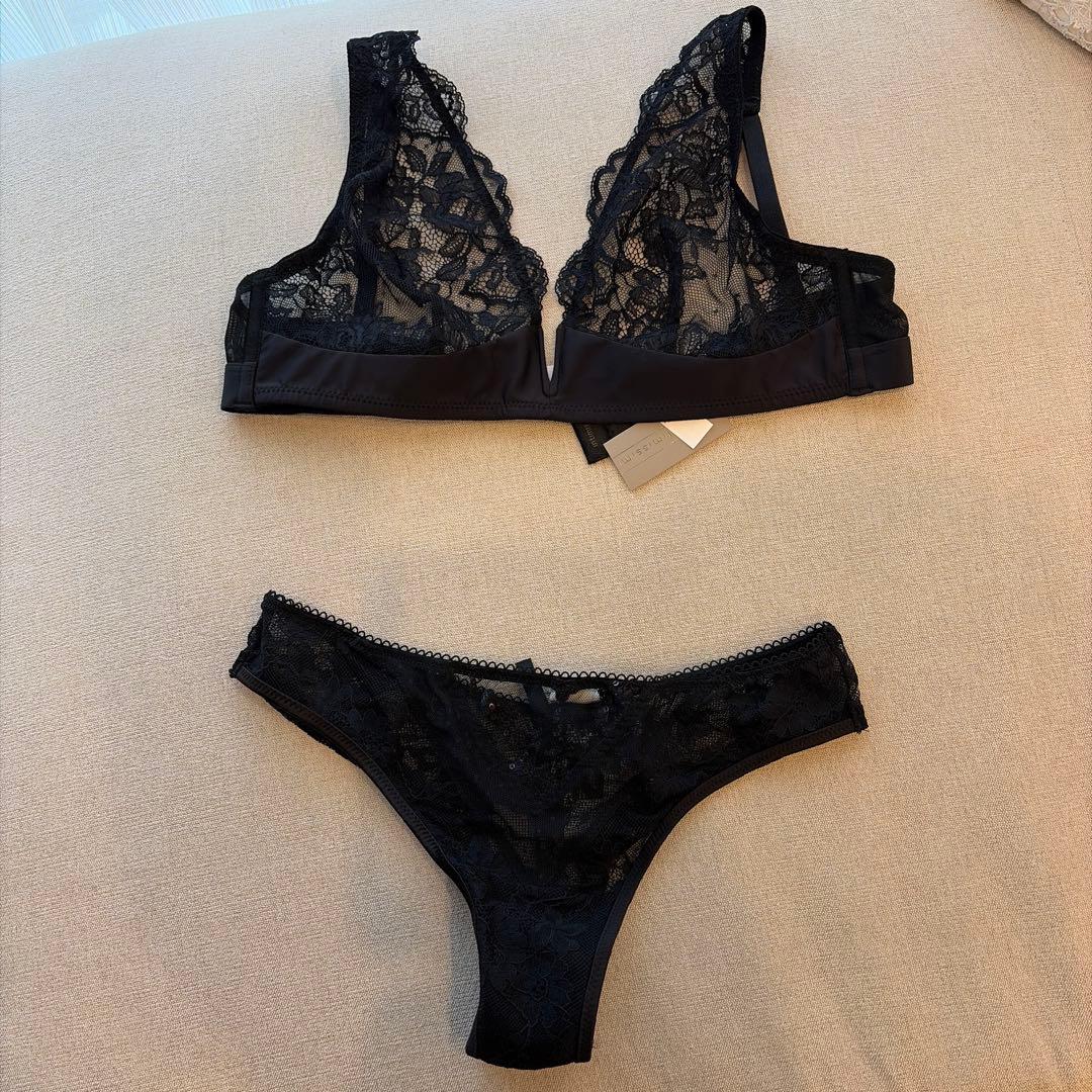 インティミッシミ レースブラジリアン Her Beauty ブラック サイズ2