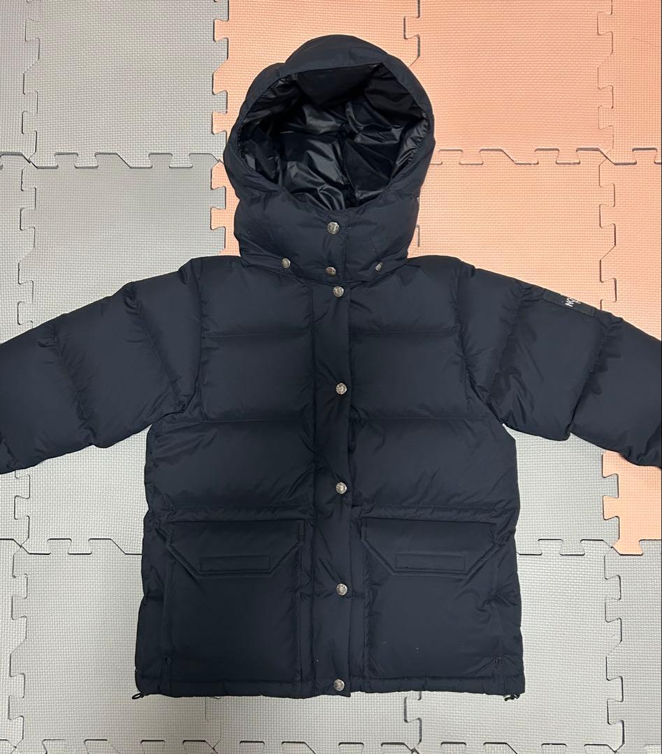 ザノースフェイス ダウン キャンプシエラショートNDW92230 希少S 黒