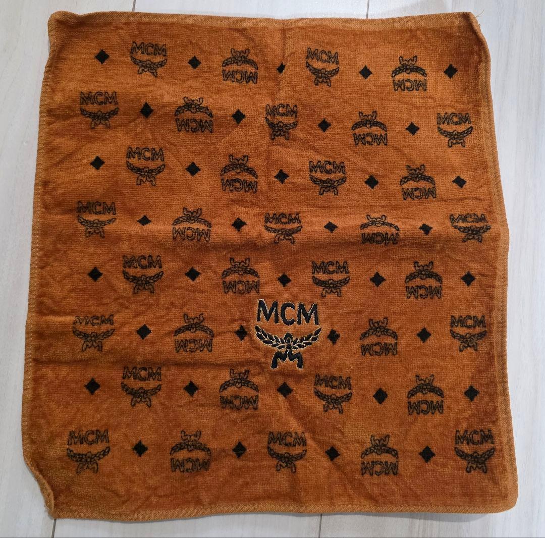 中古美品　MCM ミニボストンバッグ ブラウン
