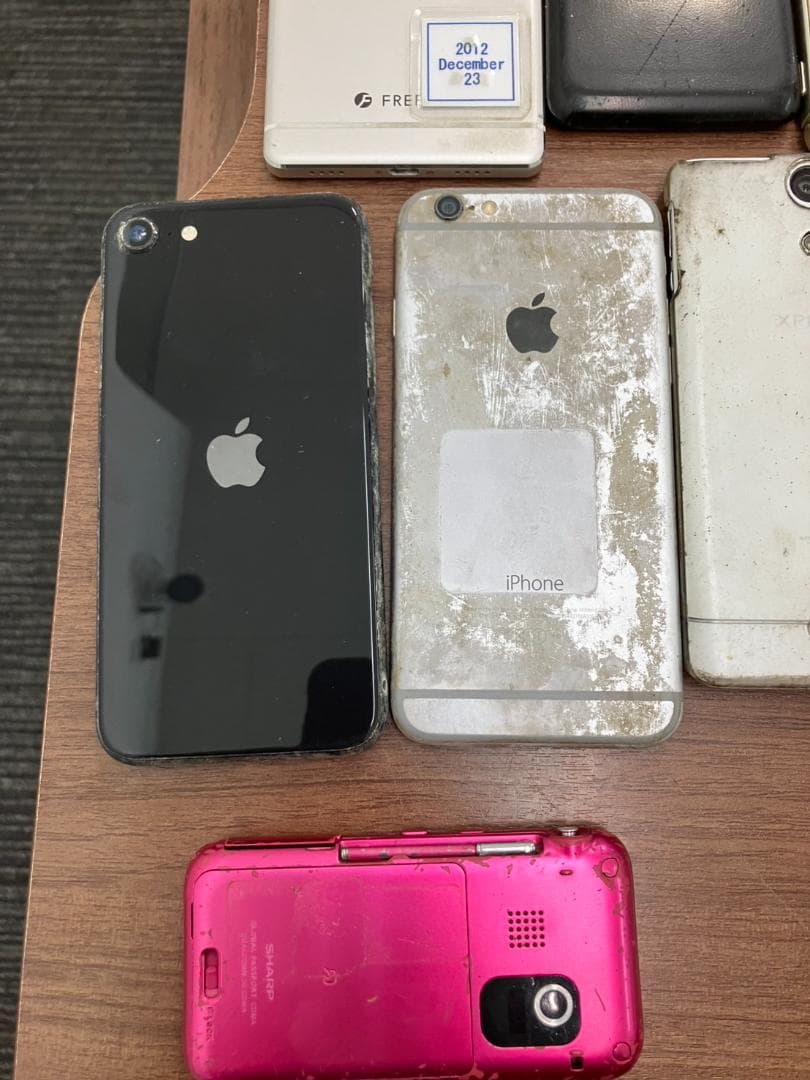 【C】スマホ　iPhoneなど　おまとめ　計１１台　動作未確認　ジャンク