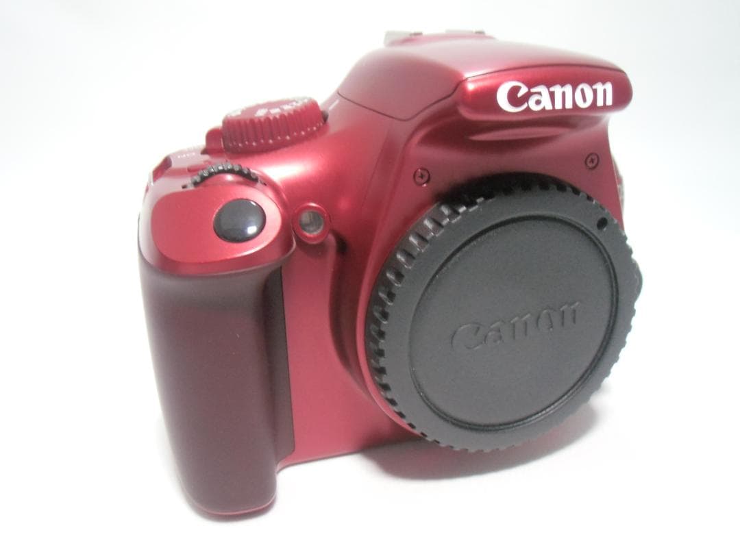 Canon EOS Kiss X50 レッド ダブルズームキット B062