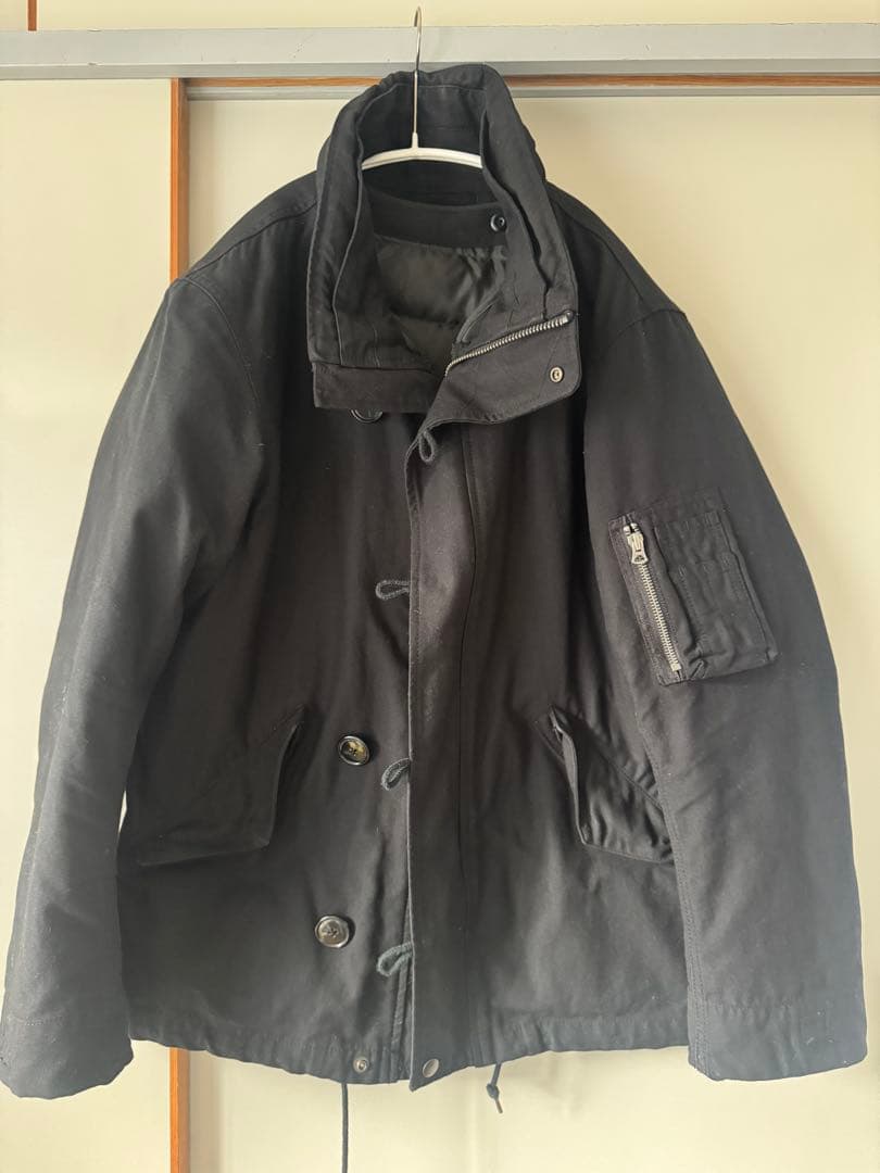 モンキータイム MONKEY TIME ショートモッズコート 脱着ライナー付き