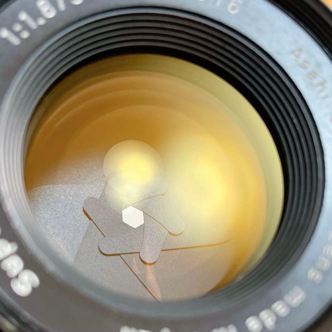 【虹色フレア】スーパータクマー 55mm f1.8 M42 整備済