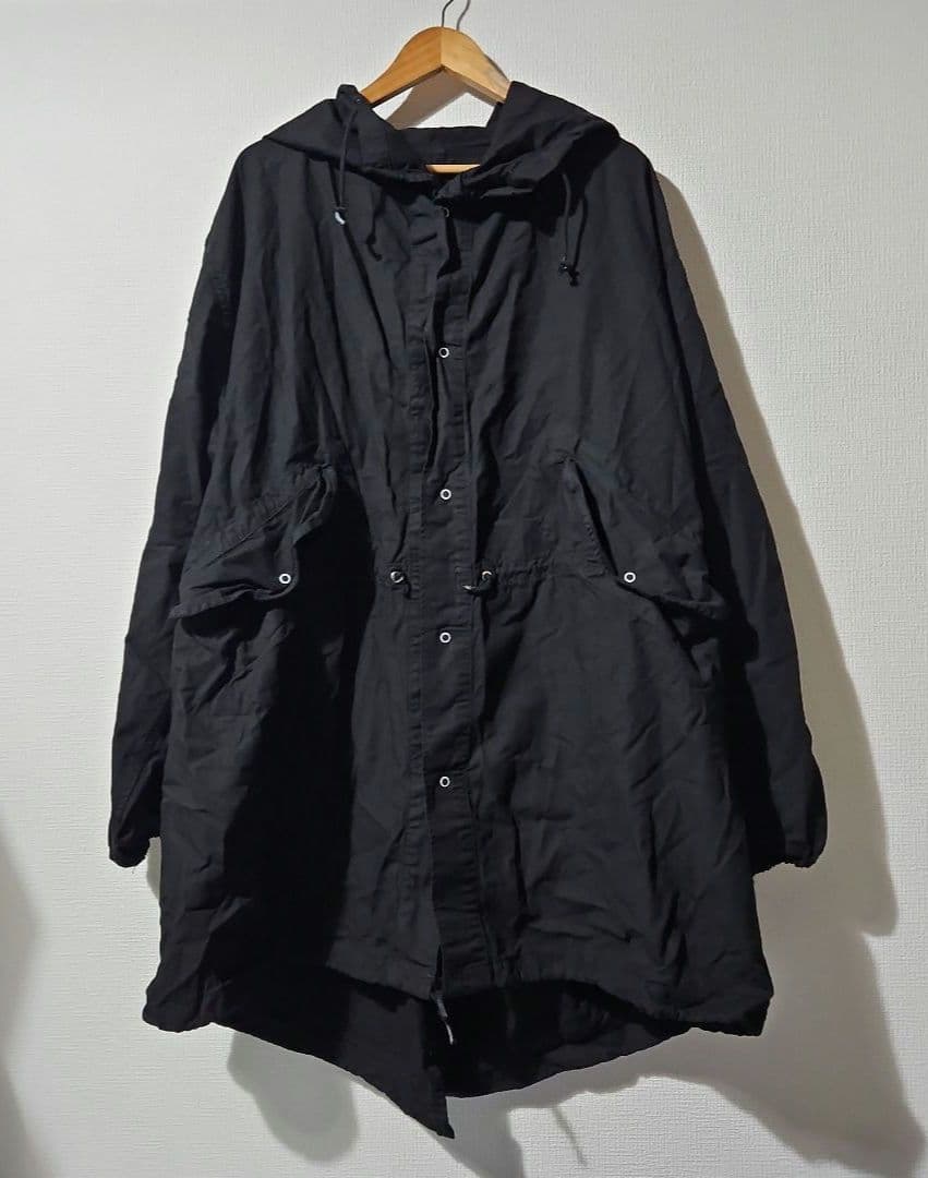 WAIPER.inc 米軍 リメイク スノーカモ モッズコート コットン100%