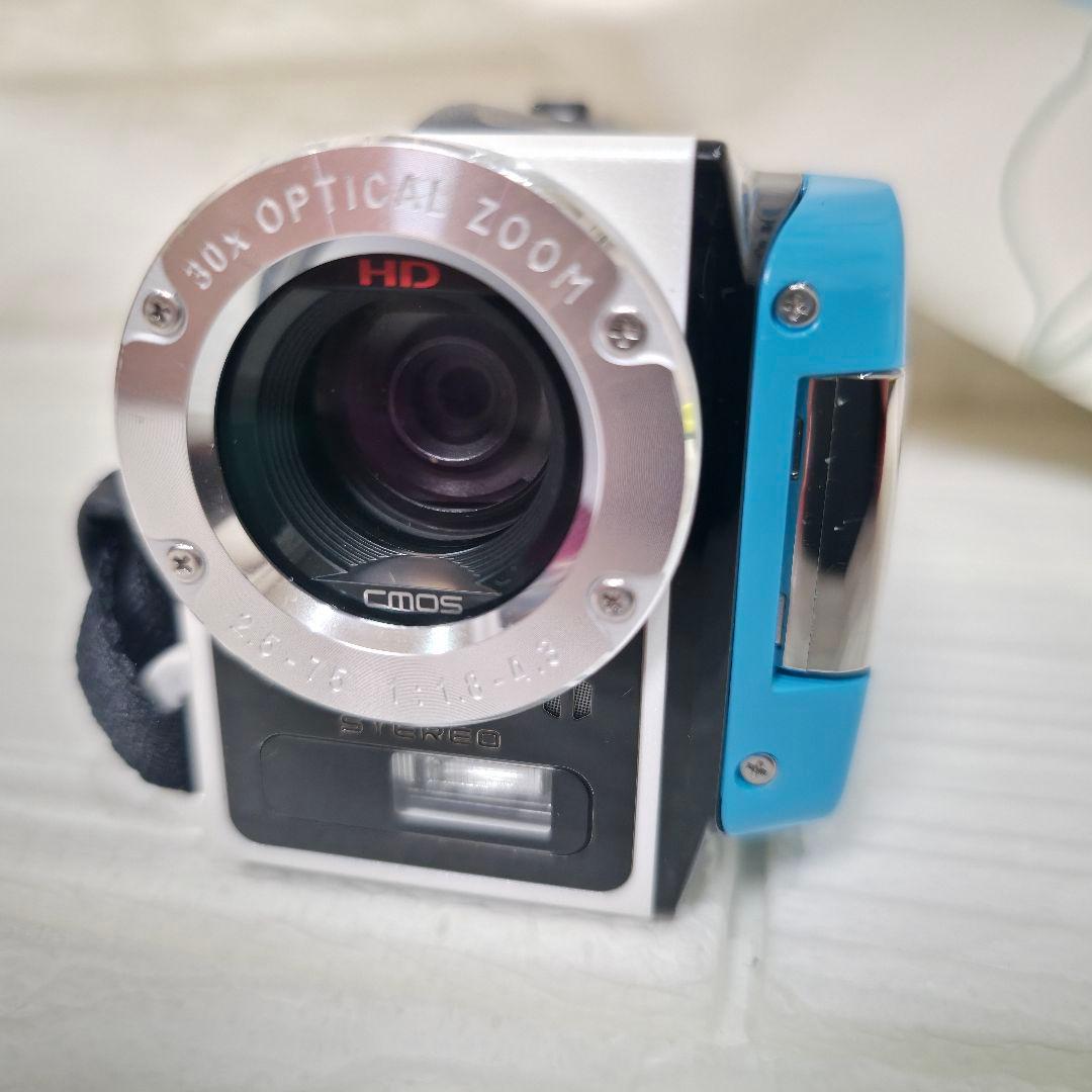 【動作確認ＯＫ】SANYO　Xacti　DMX-WH1E　防水　ハンディ【美品】