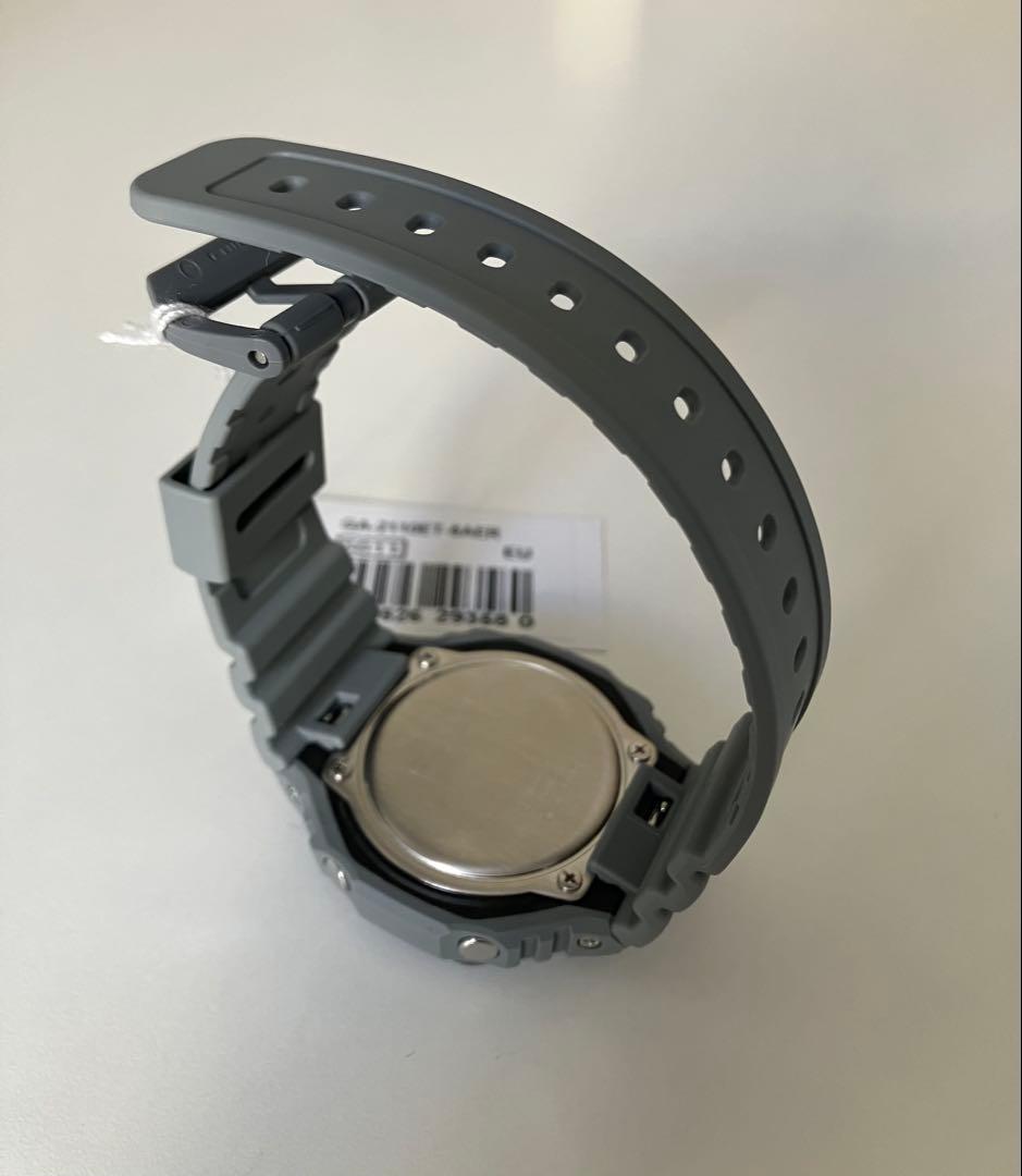 新品未使用タグ＆箱付CASIO G-SHOCK GA-2110ET-8A グレー