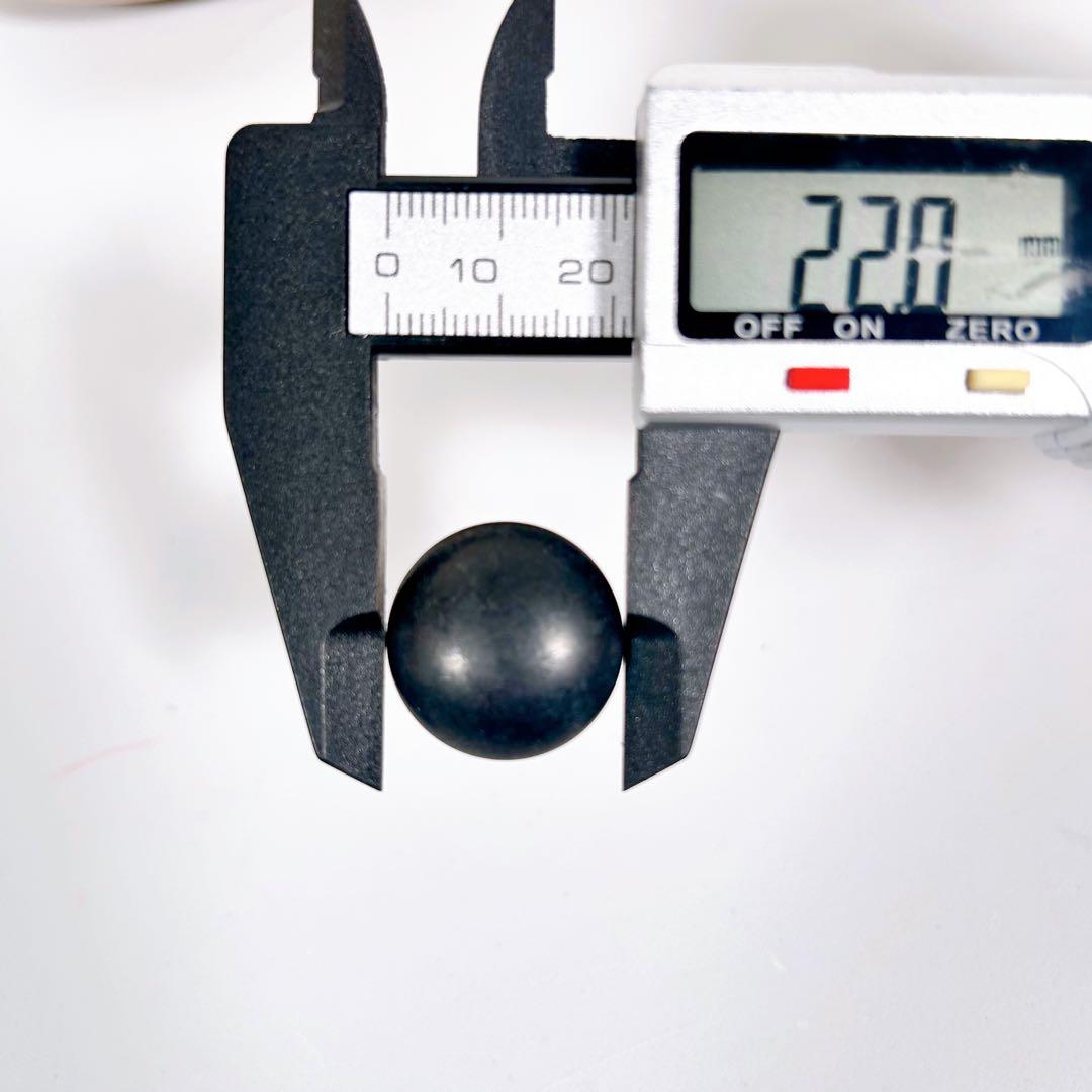 【希少】蛤碁石　那智黒　極大碁笥セット　碁石　囲碁　約38号