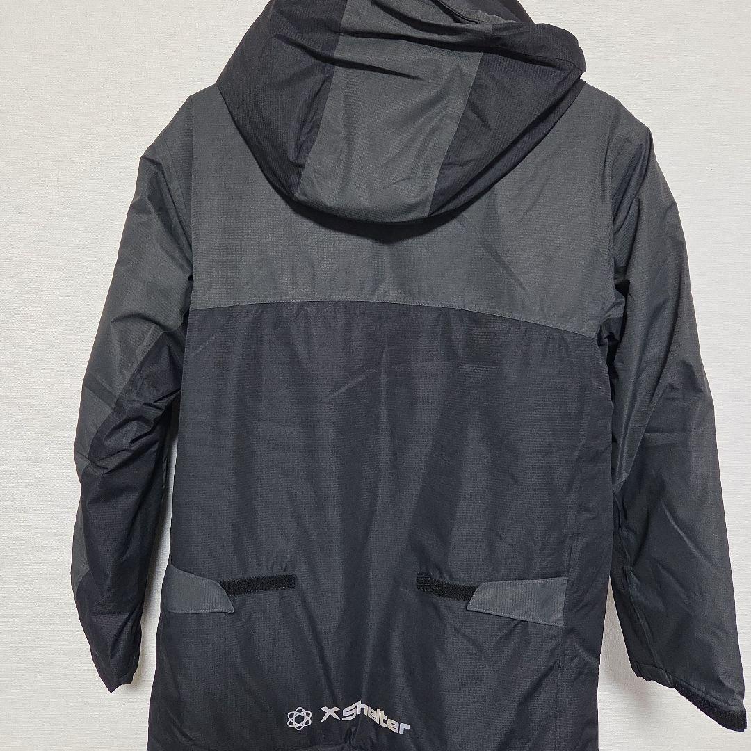 「新品未使用」X-Shelter フード付きジャケット ブラック