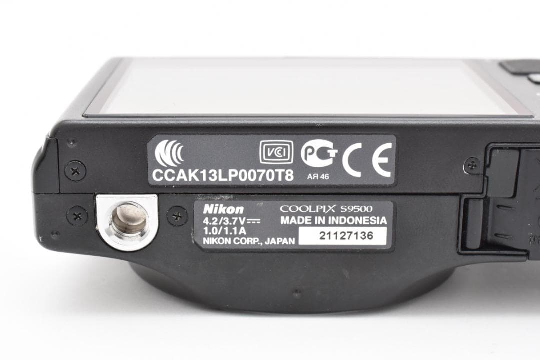 Nikon COOLPIX S9500 ブラック コンパクトデジタルカメラ