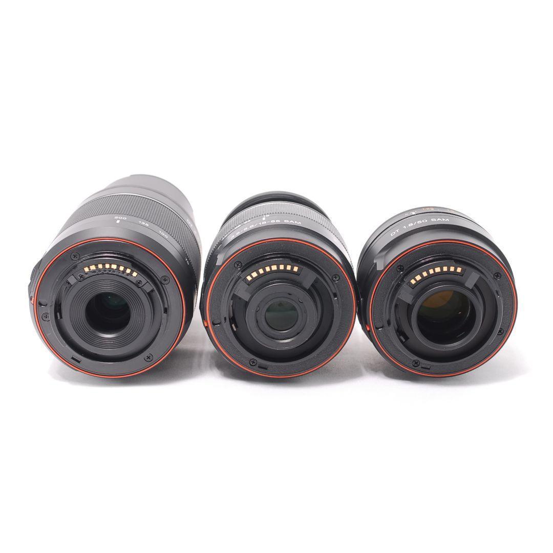 ❤即購入1000円OFF❤ ソニー α65 単焦点 望遠 レンズ3本セット