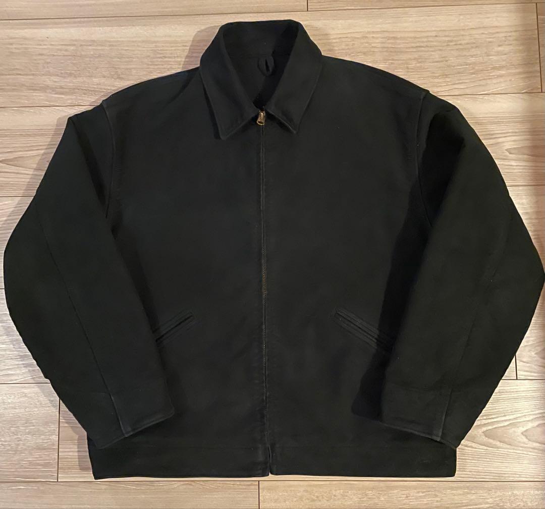 24AW comoli コモリ モールスキンショートジップジャケット size1