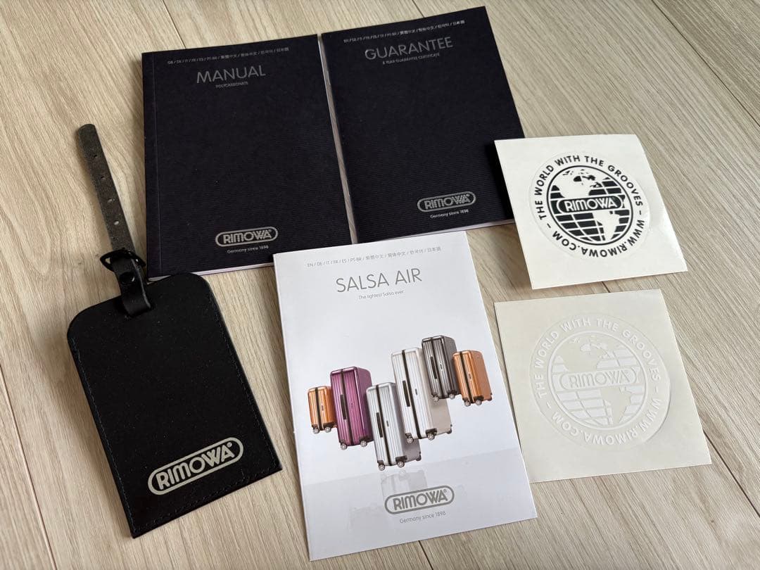 リモワ　サルサエアー　アイスブルー　中古91ℓ TSAロック