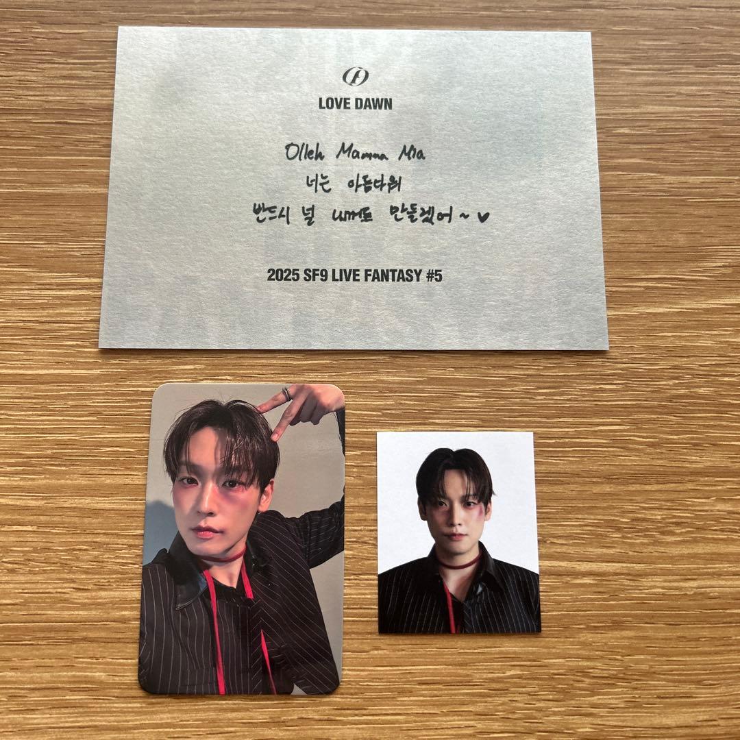 【コンプリート】sf9 love dawn 入場者特典 Day2 ソウルコン